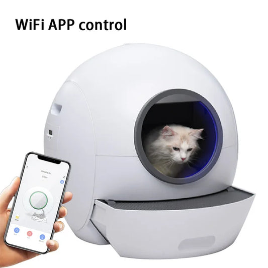 Smart Self-Cleaning Cat Litter Box