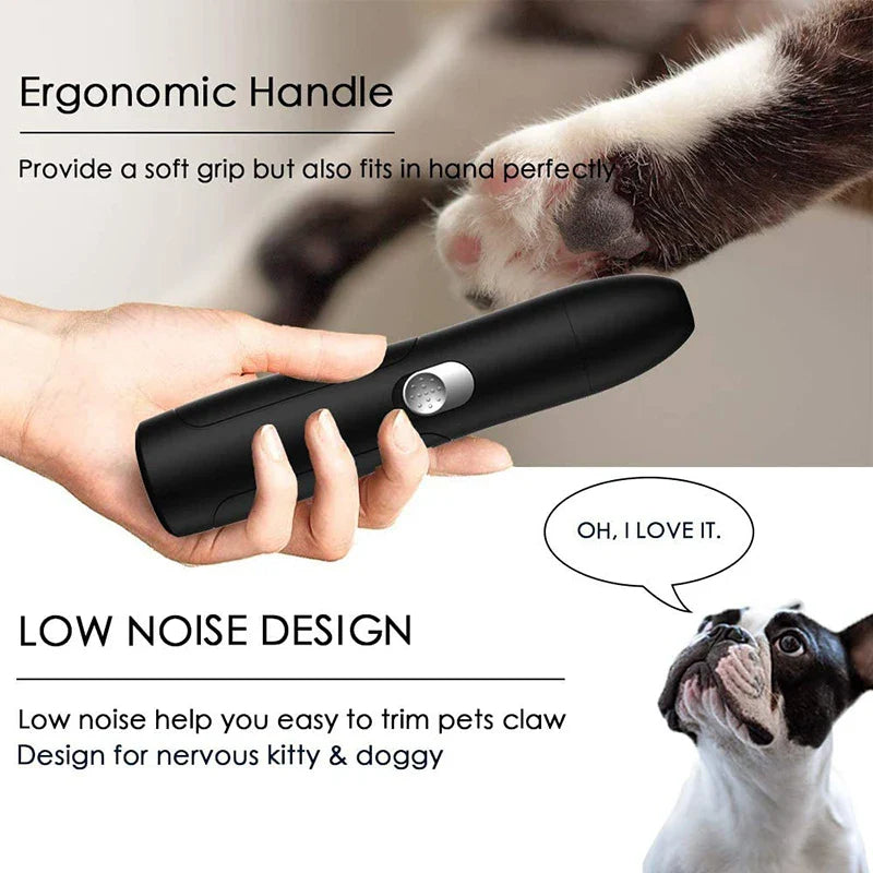 Pro USB Rechargeable Pet Nail Grinder