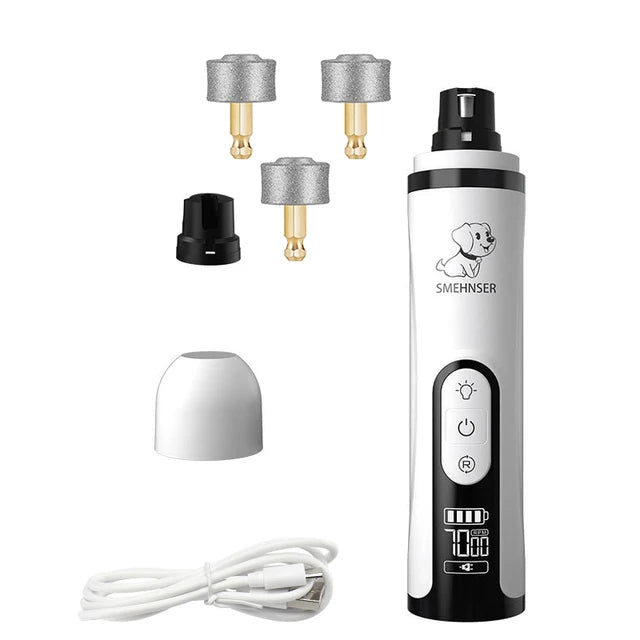 LED Electric Pet Nail Grinder