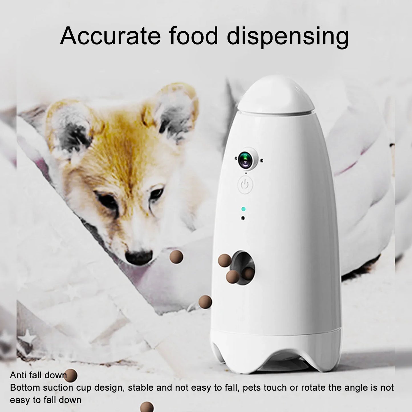Smart Pet Camera With Treat Dispenser